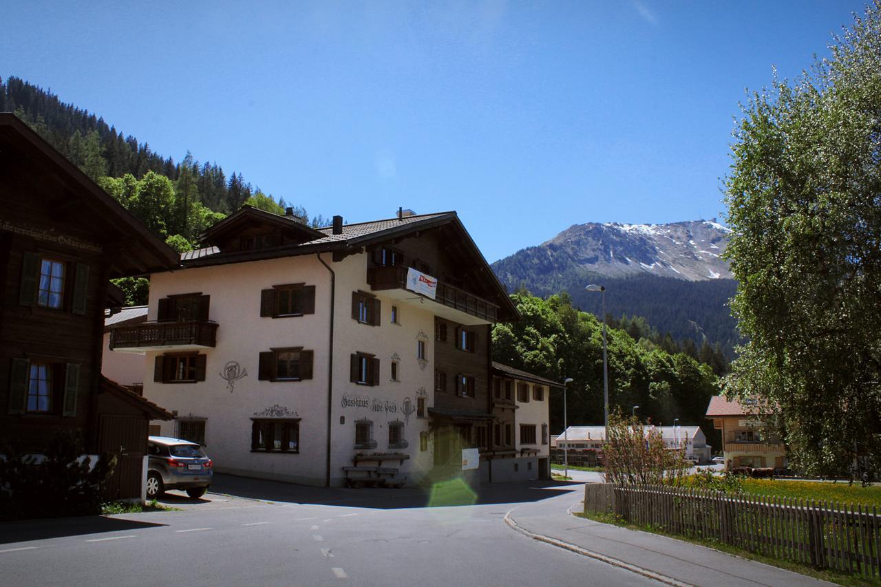 Hotel Alte Post Selfranga Bagian luar foto